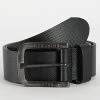 Ceinture Nifes Redskins En Cuir à Relief Noir -Passons à la mode masculine ! 100117 131062vt ceinture nifes redskins en cuir a relief noir 01 600x600