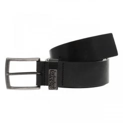 Ceinture Redskins Nexus En Cuir De Vache Noire