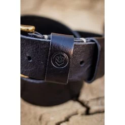 Freeman T. Porter Ceinture Freeman Thanos En Cuir De Vache Noir -Passons à la mode masculine ! 100224 130371vt ceinture freeman thanos en cuir de vache noire 04 600x600