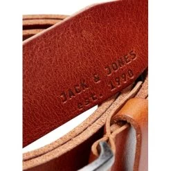 Ceinture Jack & Jones En Cuir De Buffle Camel -Passons à la mode masculine ! 100426 129312vt ceinture jack et jones en cuir de buffle camel 03 600x600