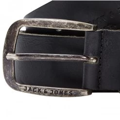 Ceinture Jack & Jones Paul Cuir Noire -Passons à la mode masculine ! 100428 129310vt ceinture jack et jones paul cuir noire 03 600x600