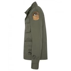 Parka Schott Régular Kaki Avec Manches Longues Et Col Montant -Passons à la mode masculine ! 100648 128450vt parka schott regular kaki avec manches longues et col montant 03 600x600
