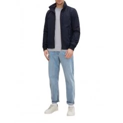 Blouson Manches Longues Col Montant Tom Tailor Bleu Marine -Passons à la mode masculine ! 100837 127926vt blouson manches longues col montant tom tailor bleu marine 06 2 600x600