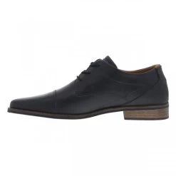 Bullboxer Derbies En Cuir Bleu Marine à Lacets Ronds -Passons à la mode masculine ! 101723 15720ch derbies en cuir bleu marine a lacets ronds 03 600x600