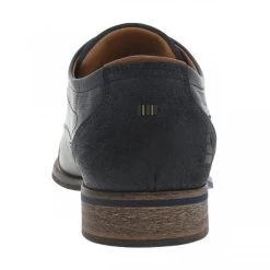 Bullboxer Derbies En Cuir Bleu Marine à Lacets Ronds -Passons à la mode masculine ! 101723 15720ch derbies en cuir bleu marine a lacets ronds 04 600x600