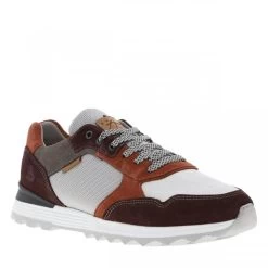 Baskets Bullboxer En Cuir Nubuck Bordeaux Micro-perforé à Lacets Bicolores -Passons à la mode masculine ! 101732 15730ch baskets bullboxer en cuir nubuck bordeaux micro perfore a lacets bicolores 02 600x600