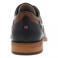 Derbies Bullboxer En Cuir Cognac à Lacets élastiqués -Passons à la mode masculine ! 101733 15731ch derbies bullboxer en cuir cognac a lacets elastiques 04 600x600