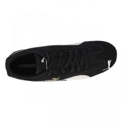 Sneakers De Course Puma En Cuir De Vachette Noir à Lacets Plats -Passons à la mode masculine ! 102276 16566ch sneakers de course puma en cuir de vachette noir a lacets plats 05 600x600