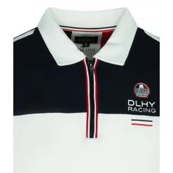 Polo En Maille Piquée Delahaye Bleu Marine Avec Manches Courtes Et Col Zippé -Passons à la mode masculine ! 102514 133660vt polo en maille piquee delahaye bleu marine avec manches courtes et col zippe 03 600x600