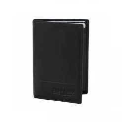 Portefeuille Chabrand Rome En Cuir De Vache Noir Uni