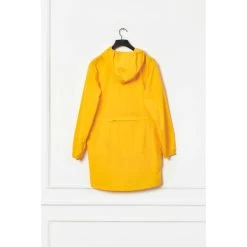 Imperméable Flotte Amelot Jaune Avec Manches Longues Et Col à Capuche -Passons à la mode masculine ! 102917 134662vt impermeable flotte amelot jaune avec manches longues et col a capuche 02 600x600