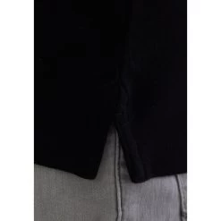 Polo Manches Longues Mise Au Green En Coton Noir Brodé -Passons à la mode masculine ! 103048 134396vt polo manches longues mise au green en coton noir brode 05 600x600