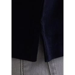 Polo Manches Longues Mise Au Green En Coton Bleu Marine -Passons à la mode masculine ! 103049 134397vt polo manches longues mise au green en coton bleu marine 05 600x600