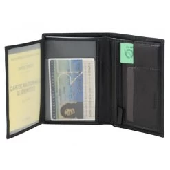 Portefeuille Chabrand Rome En Cuir De Vache Noir -Passons à la mode masculine ! 103224 135267vt portefeuille chabrand rome en cuir de vache noir 03 600x600
