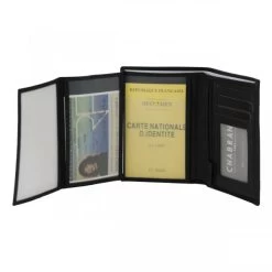 Portefeuille Chabrand Rome En Cuir De Vache Noir Uni -Passons à la mode masculine ! 103237 102839vt portefeuille chabrand rome en cuir de vache noir uni 03 600x600