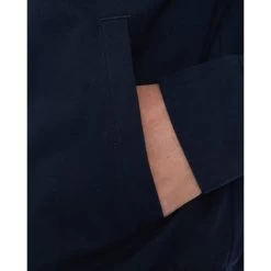 Blouson Bomber Zippé M.A.G. Corner En Coton Bleu Marine -Passons à la mode masculine ! 103259 133552vt blouson bomber zippe mag corner en coton bleu marine 06 600x600