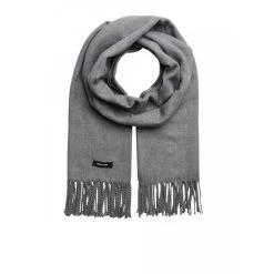 JACK&JONES Premium Écharpe Jack & Jones Premium Solid Woven Scarf Grise
