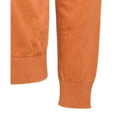 Pull Selected Coton Orange à Col Roulé -Passons à la mode masculine ! 104052 139623vt pull selected coton et col roule orange 03 600x600