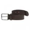 Ceinture Schott Cuir De Buffle Marron