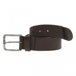 Ceinture Schott Cuir De Buffle Marron