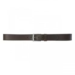 Ceinture Redskins En Cuir De Vache Marron