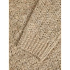 JACK&JONES Premium Pull Col Rond Premium Soren Structure Knit Mock Neck Beige -Passons à la mode masculine ! 104445 139090vt pull col rond premium soren structure knit mock neck beige 03 600x600
