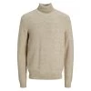 JACK&JONES Premium Pull à Col Roulé Premium Frankie Knit Turtle Neck Beige Chiné -Passons à la mode masculine ! 104453 139082vt pull a col roule premium frankie knit turtle neck beige chine 01 600x600