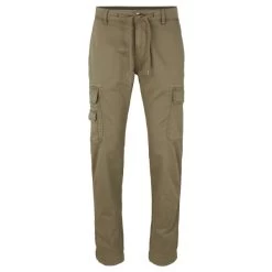 Pantalon Tom Tailor Coton Cargo Kaki