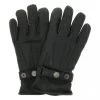 Gants Von Dutch Avec Boutons Pression Noirs
