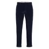 Pantalon 4 Poches Jack & Jones Kane En Coton Côtelé Bleu Marine