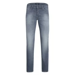 Jean 5 Poches Jack & Jones Glenn En Coton Mélangé Bleu