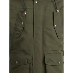 Parka à Capuche Coupe Droite Jack & Jones Kaki -Passons à la mode masculine ! 105621 136446vt parka a capuche coupe droite jack et jones kaki 03 600x600