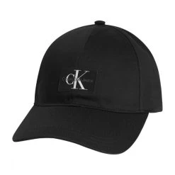 Calvin Klein Jeans Casquette Calvin Klein Coton Biologique Noir à Strapback