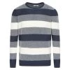 Pull Blend Et Col Rond Marine Rayé -Passons à la mode masculine ! 105791 136177vt pull blend et col rond marine raye 01 600x600