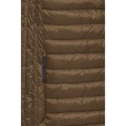 Doudoune Blend Droite Avec Sans Manches Et Col Montant Camel Matelassée -Passons à la mode masculine ! 105800 136168vt doudoune blend droite avec sans manches et col montant camel matelassee 03 600x600