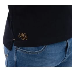 Chemise à Col Boutonné Ruckfield En Coton Gris Chiné Avec écusson De Rugby Brodé -Passons à la mode masculine ! 106095 135760vt chemise a col boutonne ruckfield en coton gris chine avec ecusson de rugby brode 07 600x600