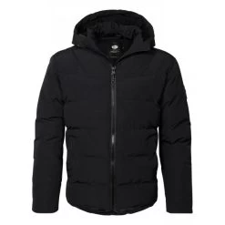 Doudoune à Capuche Petrol Industries Bleu Noire