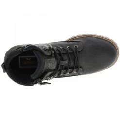 Bottines Mustang Graphite Fourrées à Talon Décroché Bas Et Zip Latéral -Passons à la mode masculine ! 106265 17499ch bottines mustang graphite fourrees a talon decroche bas et zip lateral 05 600x600