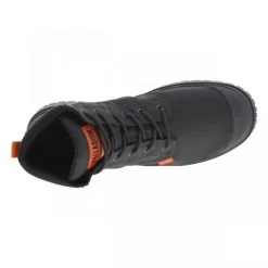 Bottines Palladium Pampa Waterproof En Textile Traité Anthracite à Semelle Vulcanisée -Passons à la mode masculine ! 106316 17600ch bottines palladium pampa waterproof en textile traite anthracite a semelle vulcanisee 05 600x600