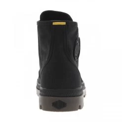 Bottines Palladium Pampa En Textile Enduis Noir à Semelle Vulcanisée Kaki -Passons à la mode masculine ! 106318 17602ch bottines palladium pampa en textile enduis noir a semelle vulcanisee kaki 04 600x600