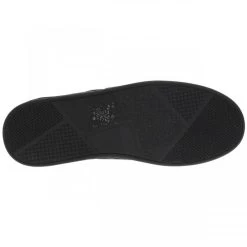 Tennis Redskins Mi-montantes En Cuir Noir Monochrome à Semelle Plate Avec Lacets Plats Et Zip Latéral -Passons à la mode masculine ! 106324 17680ch tennis redskins mi montantes en cuir noir monochrome a semelle plate avec lacets plats et zip lateral 06 600x600