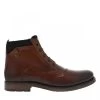 Bottines Redskins En Cuir Patiné Marron à Doublure Jean Chaude Et à Lacets Plats Et Zip -Passons à la mode masculine ! 106330 17692ch 17692ch 01 600x600