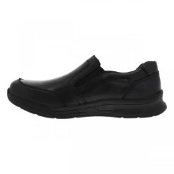 Mocassins à Semelle Compensée RIEKER En Cuir Noir -Passons à la mode masculine ! 106337 17713ch mocassins a semelle compensee rieker en cuir noir 03 600x600