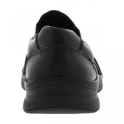Mocassins à Semelle Compensée RIEKER En Cuir Noir -Passons à la mode masculine ! 106337 17713ch mocassins a semelle compensee rieker en cuir noir 04 600x600