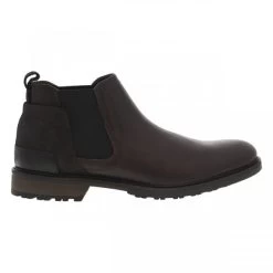 Boots De Ville Chelsea Bullboxer En Cuir Cognac
