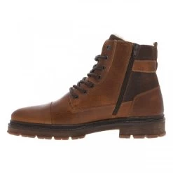 Bottines Fourrées Bullboxer En Cuir écaillé Cognac -Passons à la mode masculine ! 106459 18233ch 18233ch 03 600x600