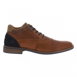 Derbies Basses Bullboxer En Cuir Cognac
