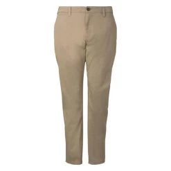 Pantalon TOM TAILOR + En Coton Beige