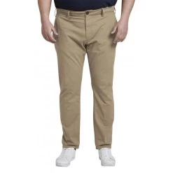 Pantalon TOM TAILOR + En Coton Beige -Passons à la mode masculine ! 108204 108599vt pantalon tom tailor en coton beige 04 600x600