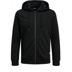 Sweat à Capuche JACK & JONES + BASIC En Coton Noir